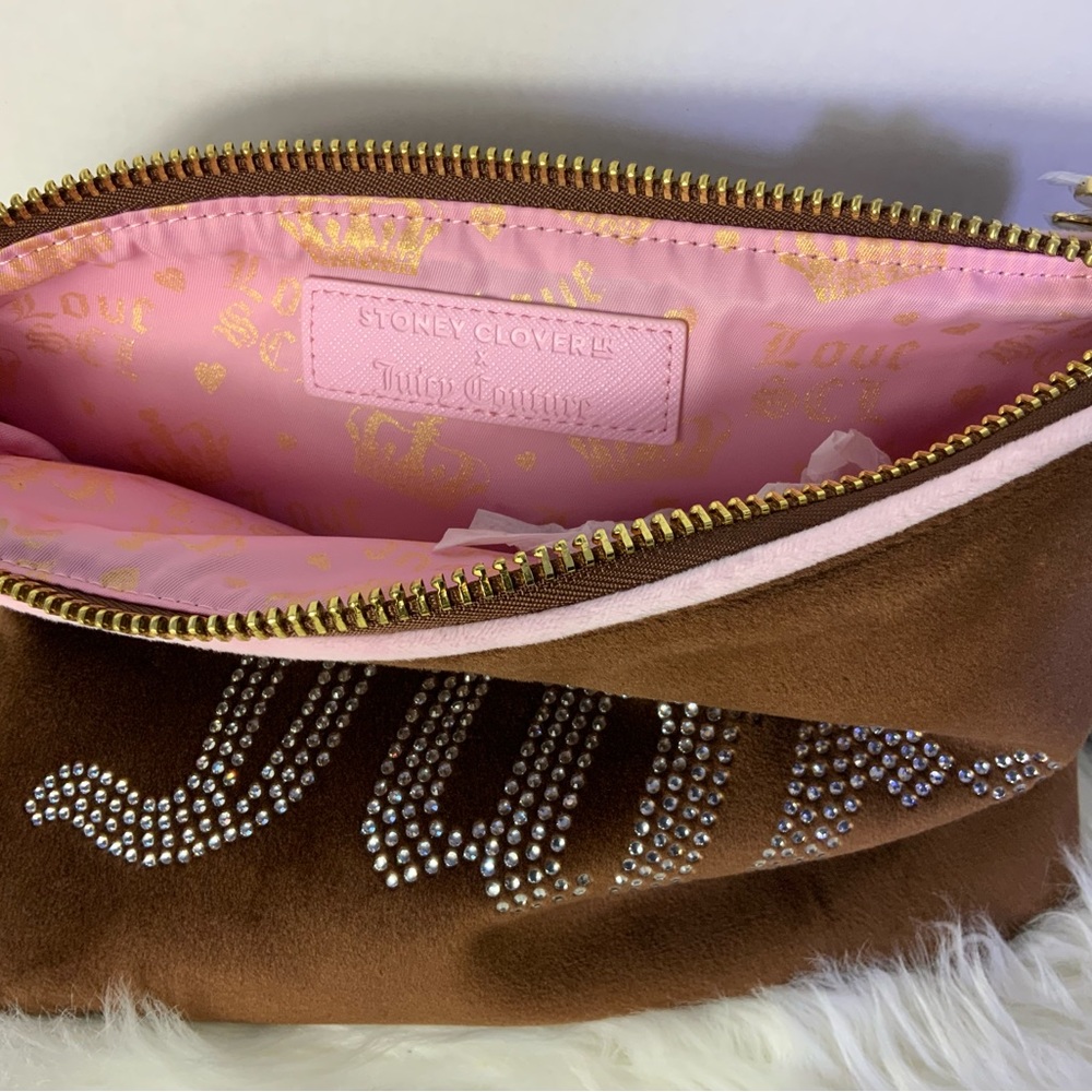 Stoney Clover Lane x Juicy Couture Embellished Flat Pouch - Picture 3 of 10